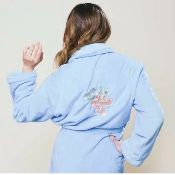 Light Blue Women's Robe - Picture 2 of 5